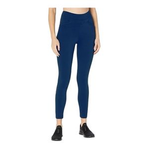 PRANA Monte Baldo High Rise Performance Knit Cold-Weather Legging XS+S Nautical